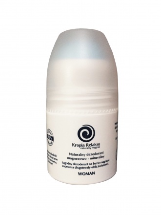 Naturalny Dezodorant Magnezowo Mineralny Woman 60ml. Bez aluminium!