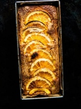 Pulchne ciasto pomarańczowe ( keksówka ok. 700g)