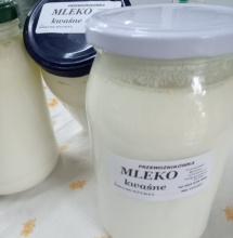 Mleko zsiadłe -kwaśne słoik 0.9l