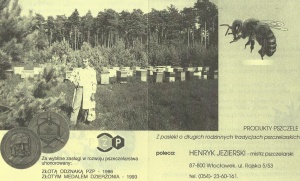 Produkty pszczele z prywatnej pasieki Henryk Jezierski